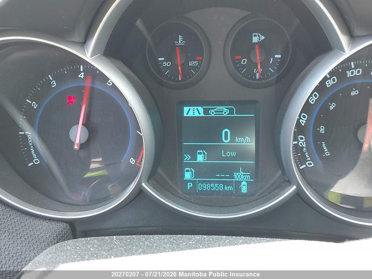 2013 CHEVROLET CRUZE LT TURBO thumbnail 12