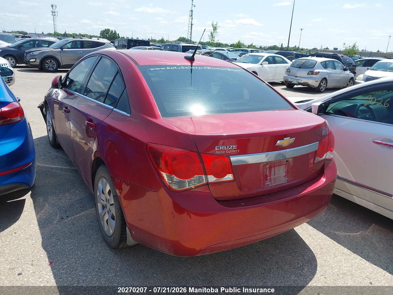 2013 CHEVROLET CRUZE LT TURBO thumbnail 4