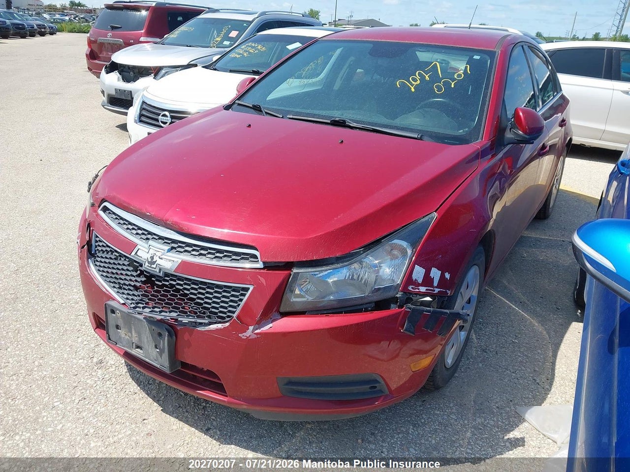 2013 CHEVROLET CRUZE LT TURBO thumbnail 7