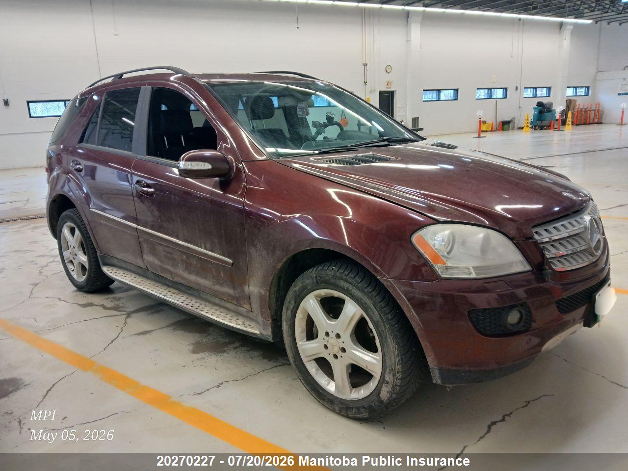 2006 MERCEDES BENZ ML500  thumbnail 2