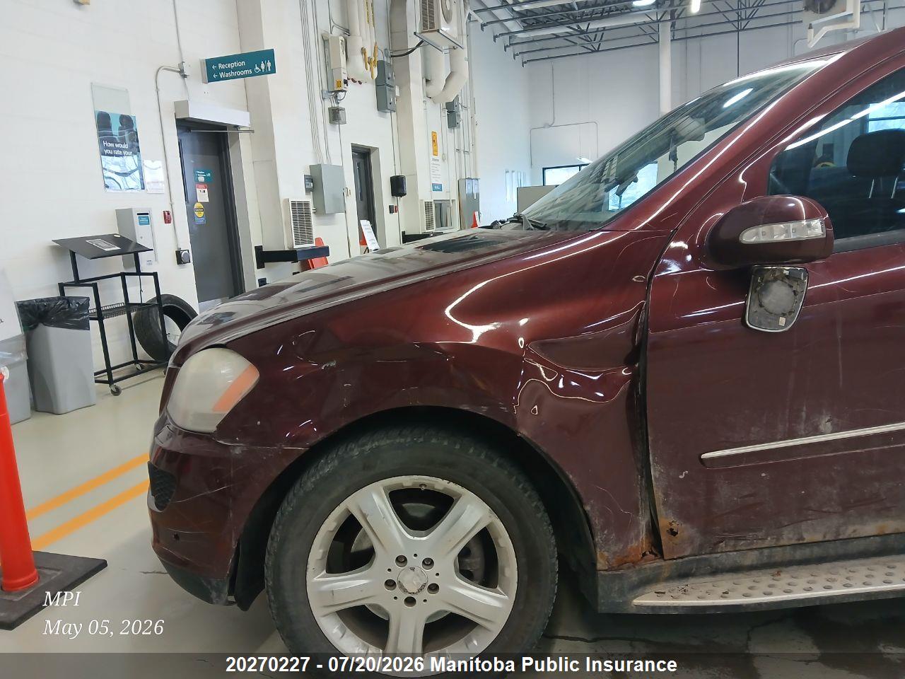 2006 MERCEDES BENZ ML500  thumbnail 8