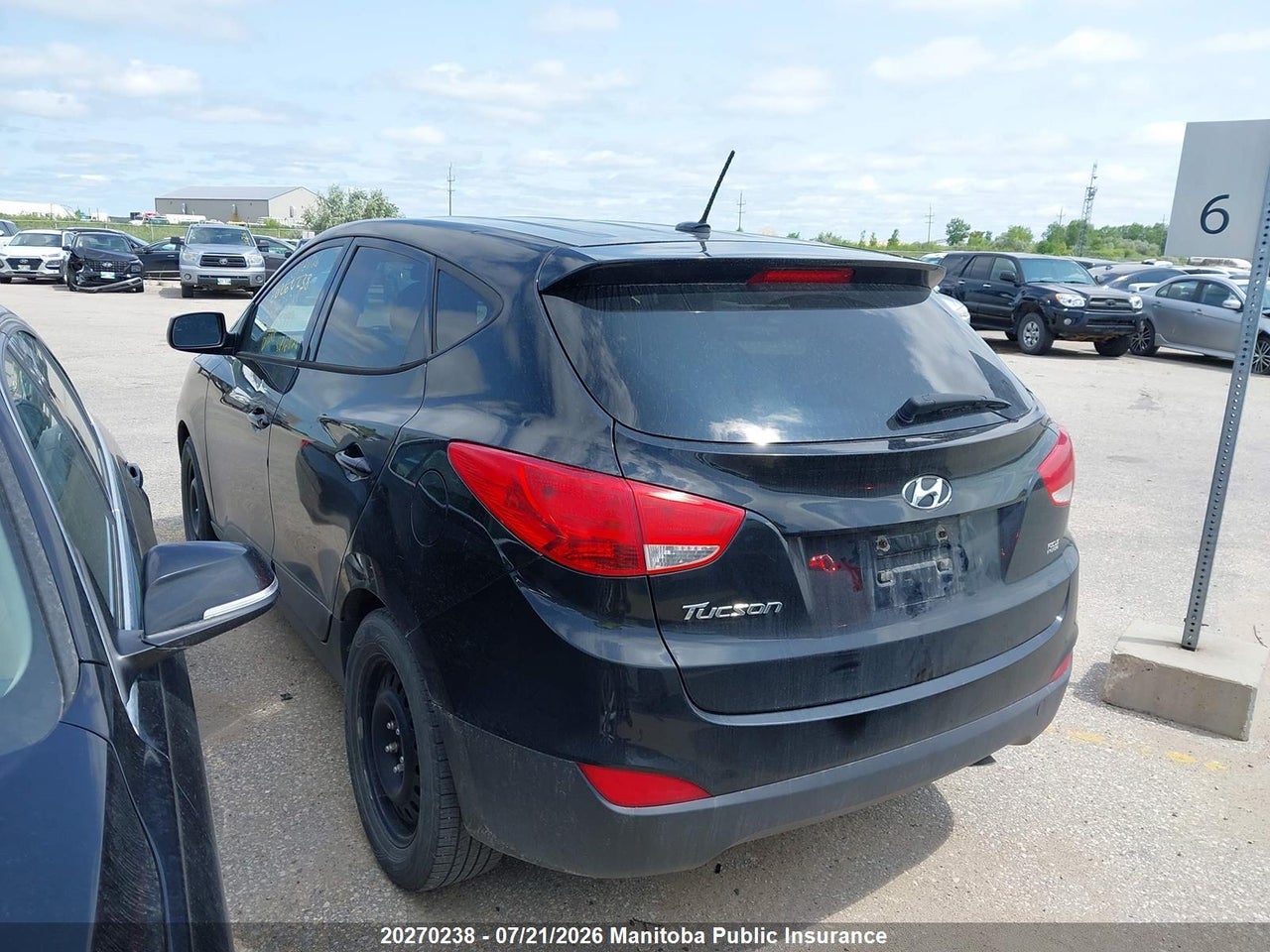 2015 HYUNDAI TUCSON GL thumbnail 4
