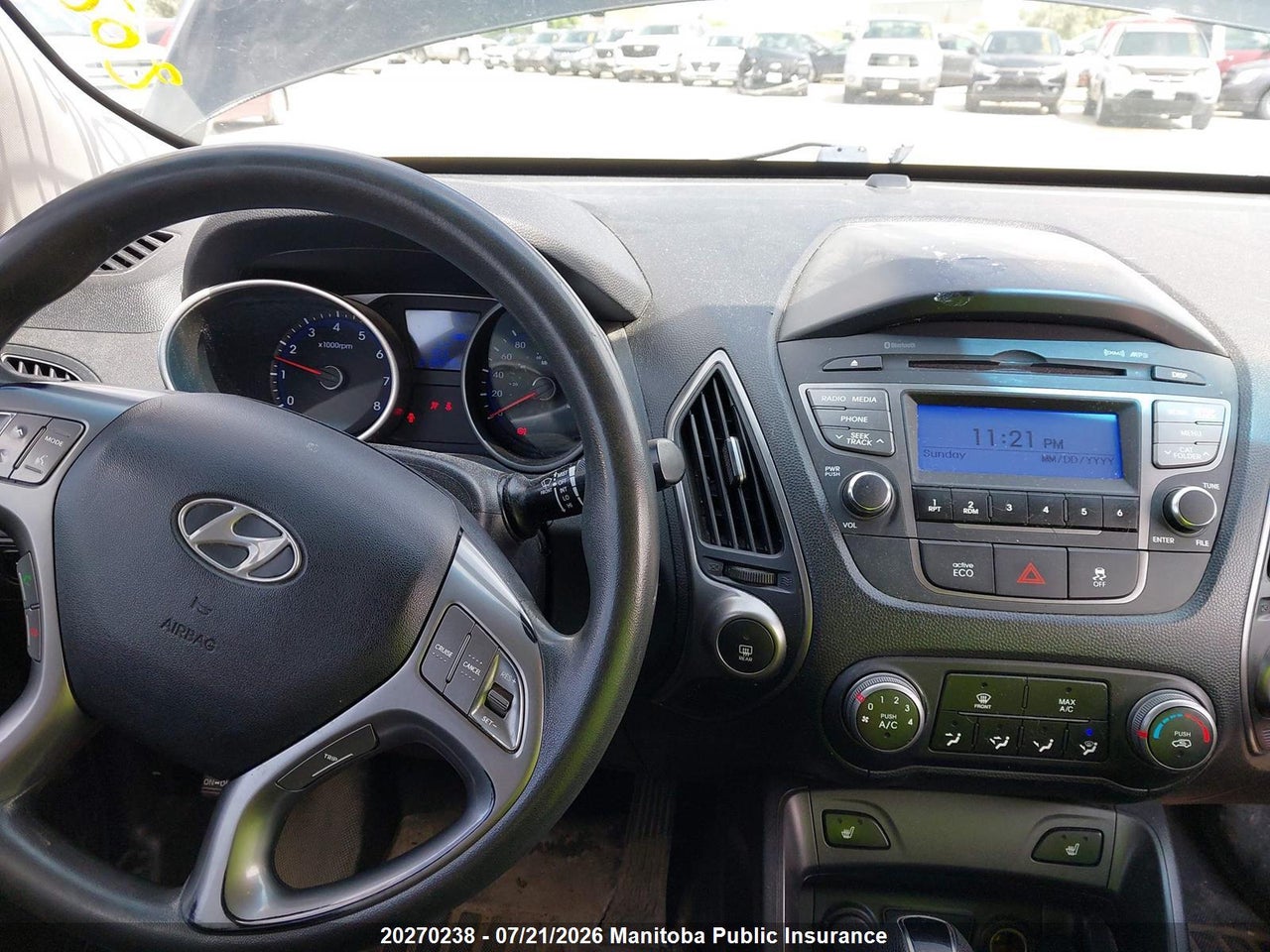 2015 HYUNDAI TUCSON GL thumbnail 8