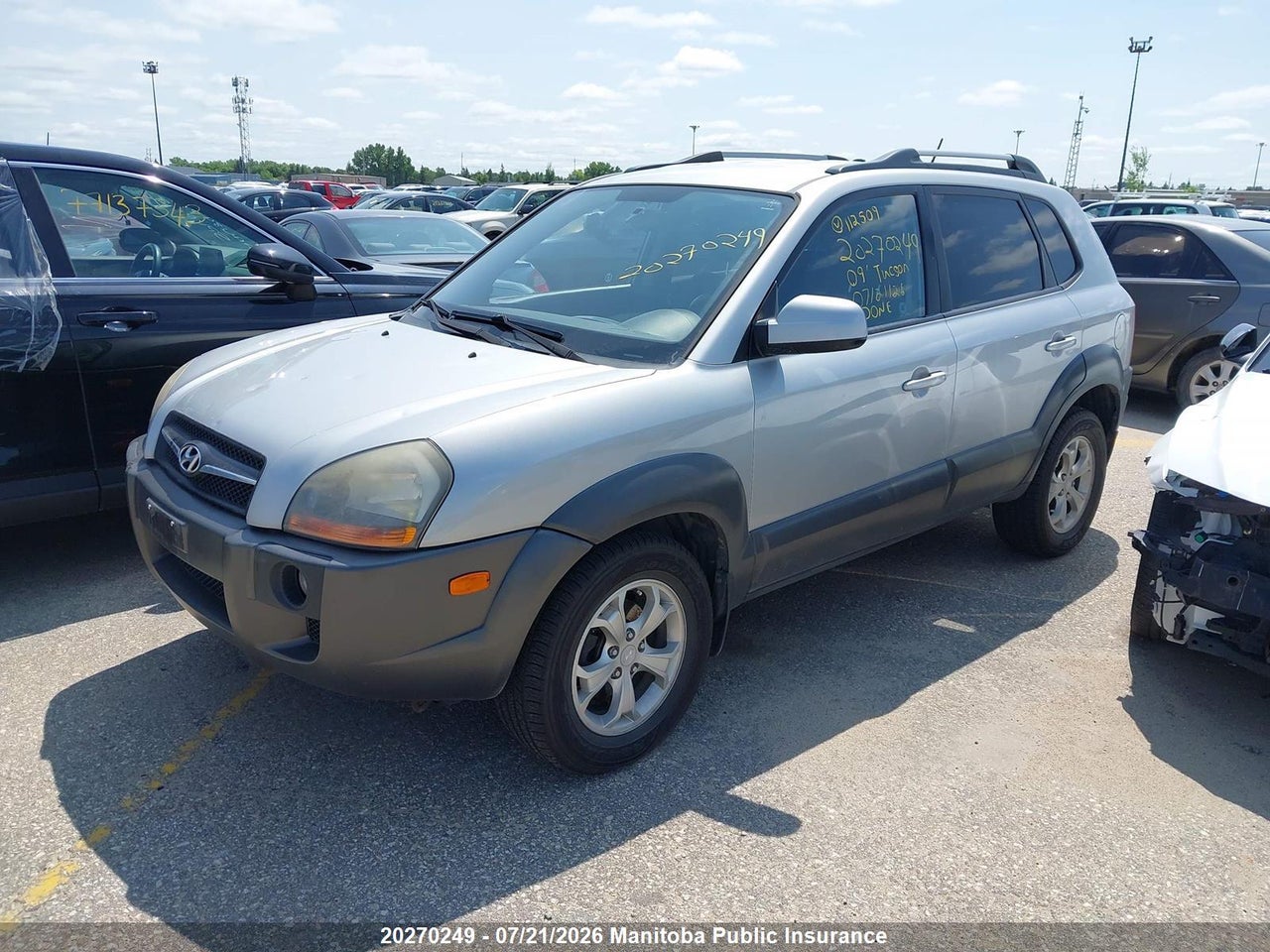 2009 HYUNDAI TUCSON GL V6  thumbnail 3