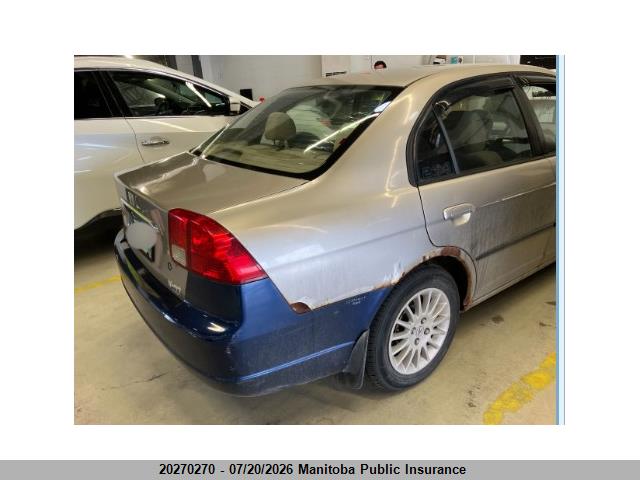2003 HONDA CIVIC DX-G thumbnail 2