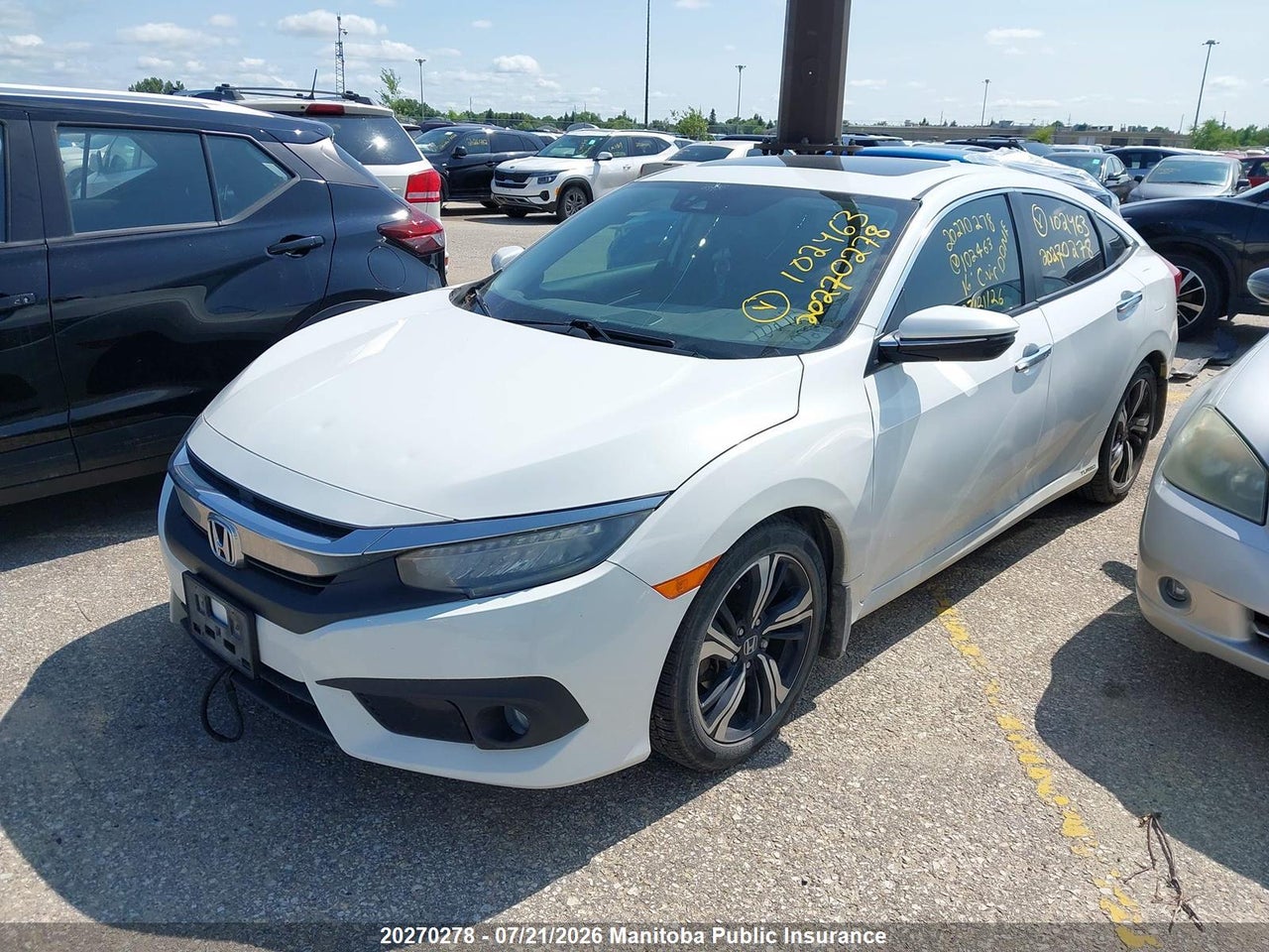2016 HONDA Civic touring thumbnail 3