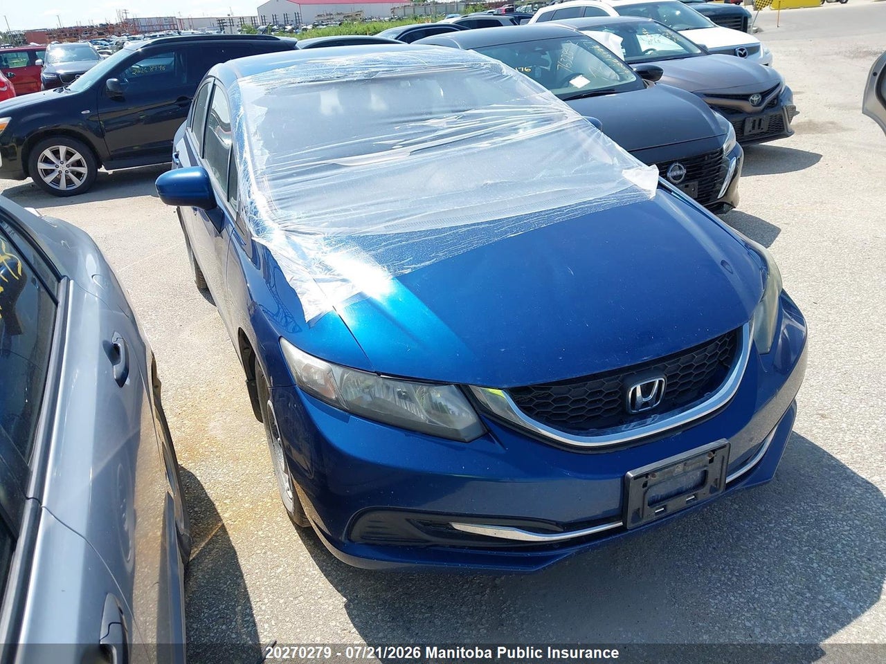 2014 HONDA CIVIC LX thumbnail 2