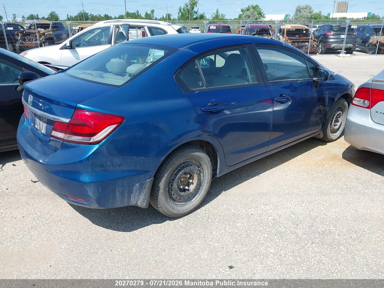 2014 HONDA CIVIC LX thumbnail 5