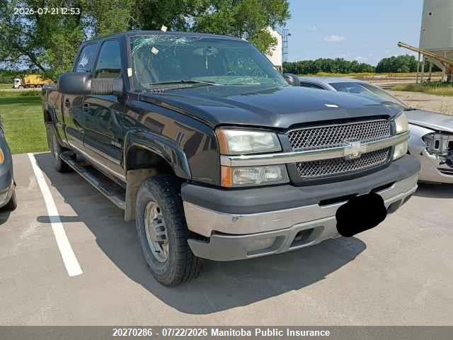2004 CHEVROLET SILVERADO 2500 HD CREW CAB thumbnail 2