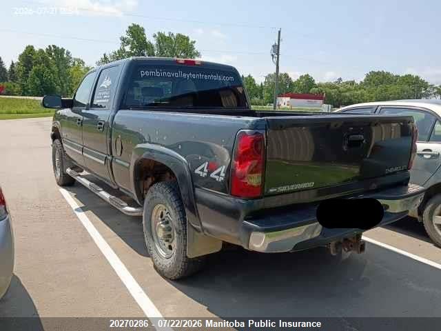 2004 CHEVROLET SILVERADO 2500 HD CREW CAB thumbnail 4