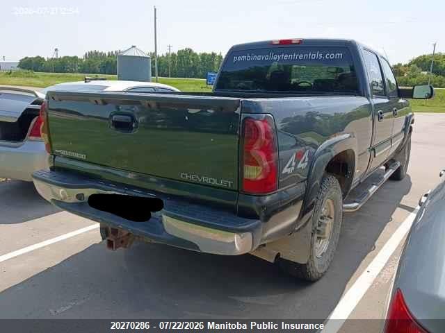 2004 CHEVROLET SILVERADO 2500 HD CREW CAB thumbnail 5
