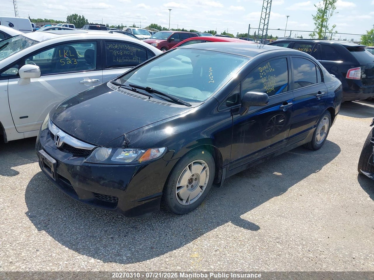 2009 HONDA CIVIC DX-G thumbnail 3