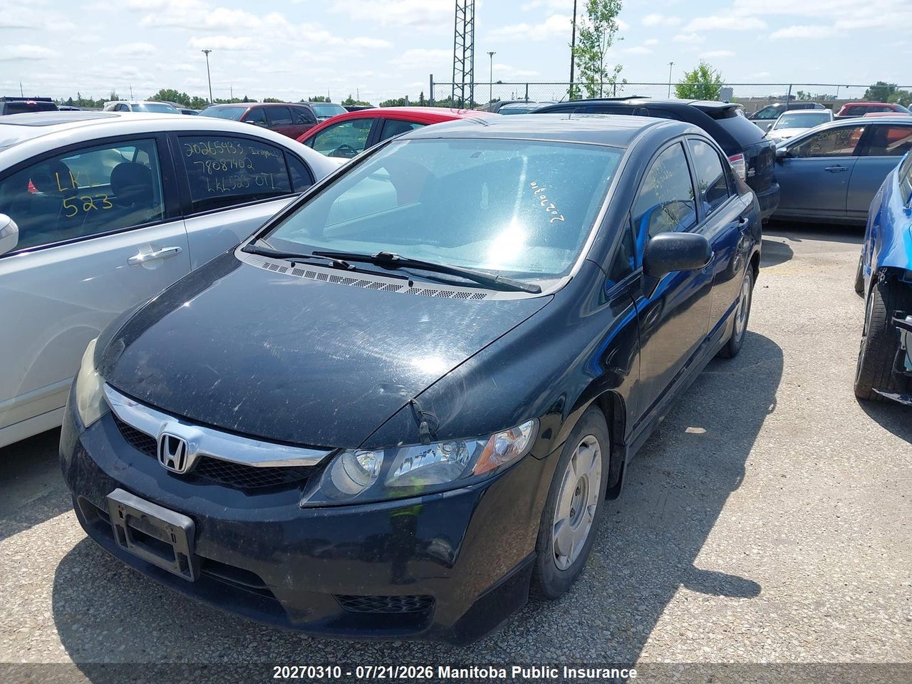 2009 HONDA CIVIC DX-G thumbnail 7