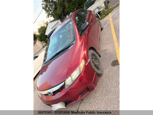 2009 HONDA CIVIC DX thumbnail 3