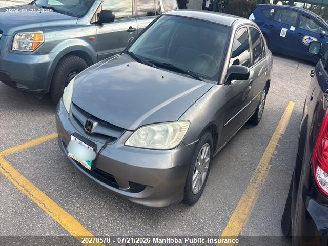 2005 HONDA CIVIC EX thumbnail 3