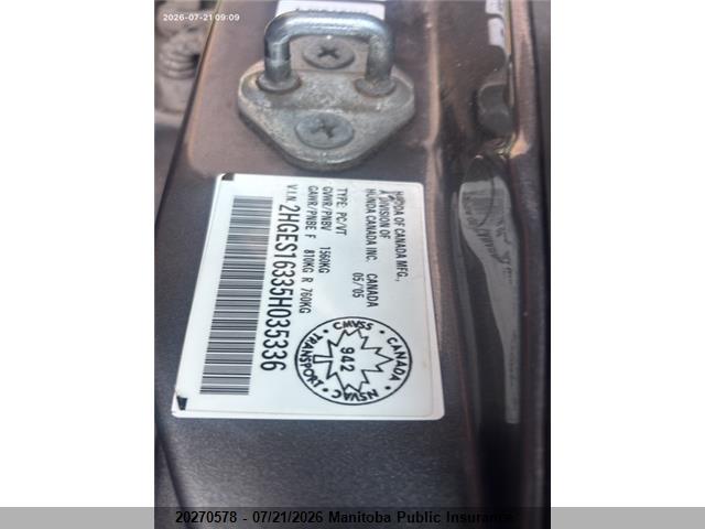 2005 HONDA CIVIC EX thumbnail 8