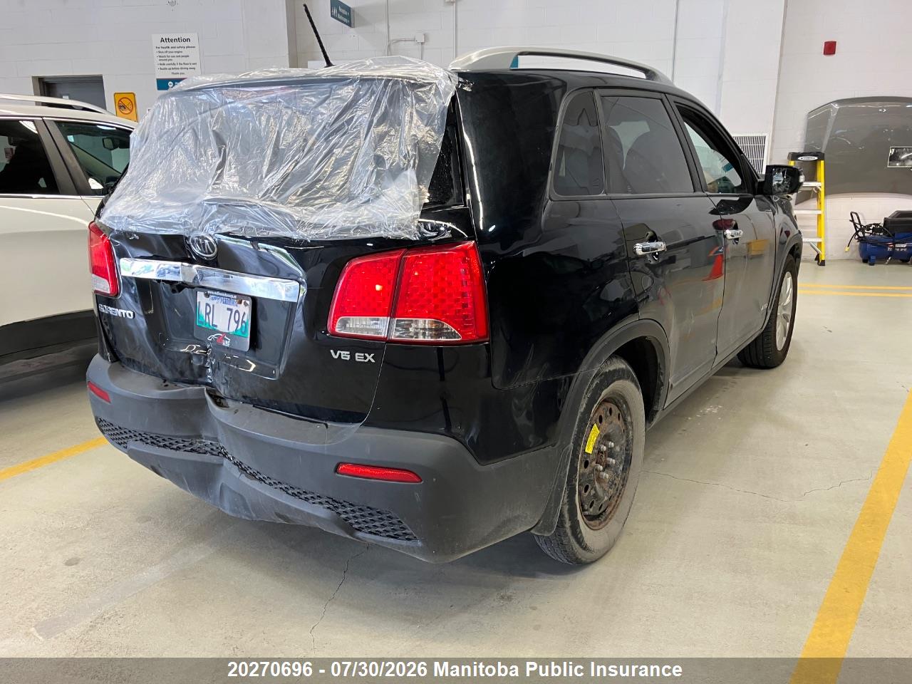 5XYKUDA22BG034653 · 2011 KIA SORENTO EX V6  · 4/12
