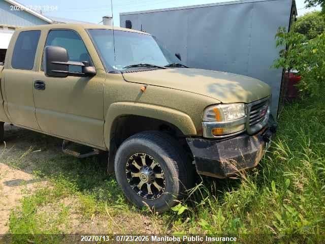 2002 GMC SIERRA 2500 HD SLT EXT CAB  thumbnail 2
