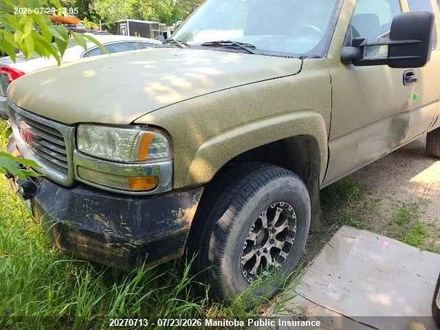 2002 GMC SIERRA 2500 HD SLT EXT CAB  thumbnail 3