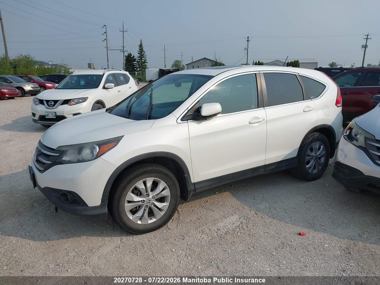 2012 HONDA CR-V EX-L thumbnail 3