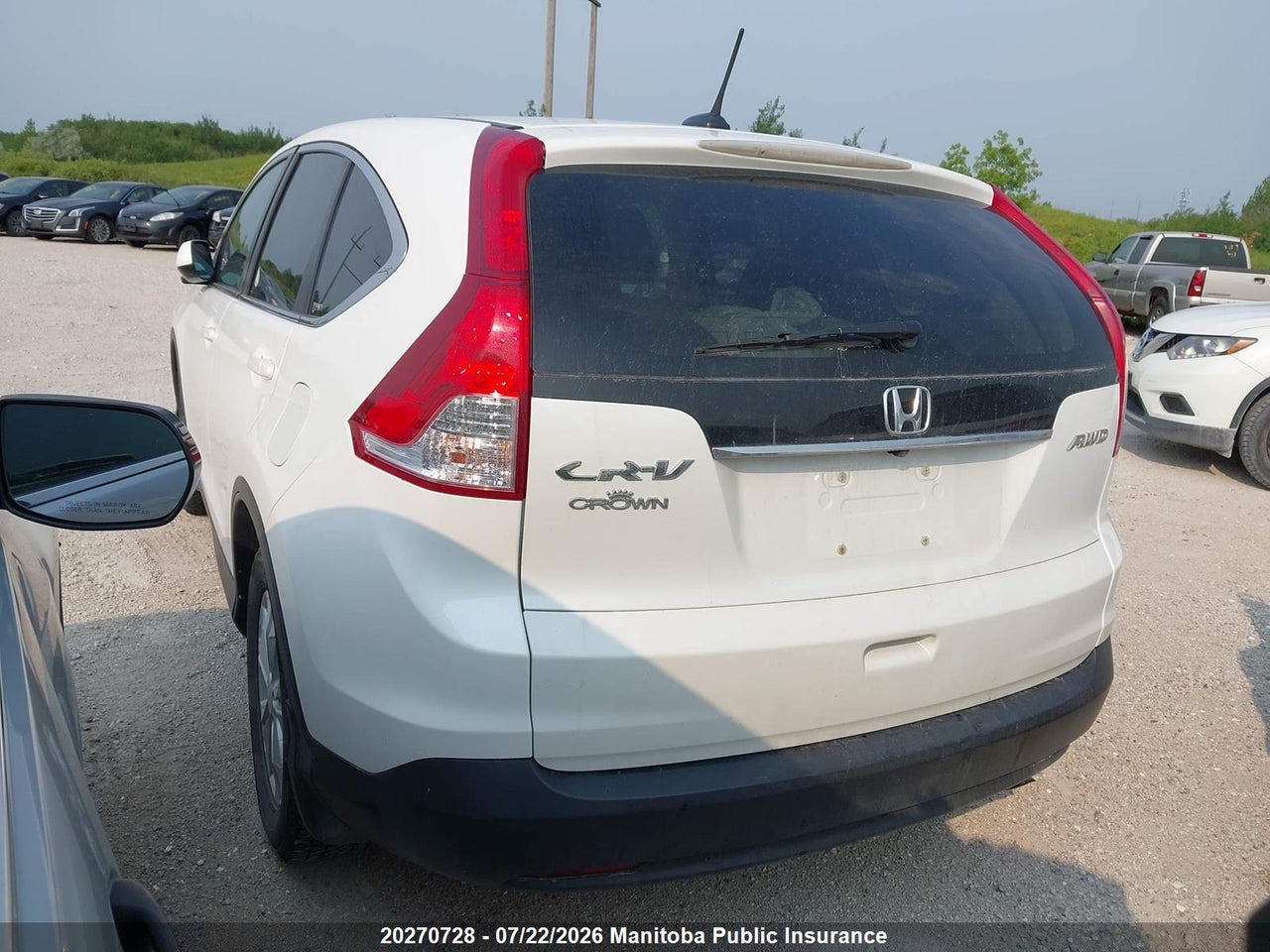 2012 HONDA CR-V EX-L thumbnail 4