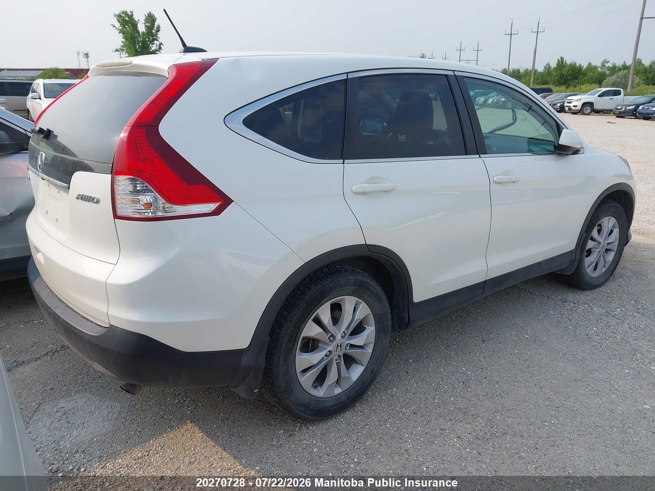 2012 HONDA CR-V EX-L thumbnail 5