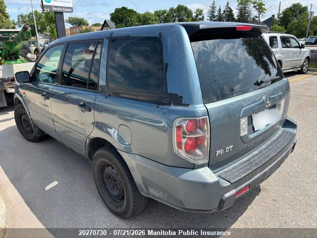 2007 HONDA PILOT LX thumbnail 4
