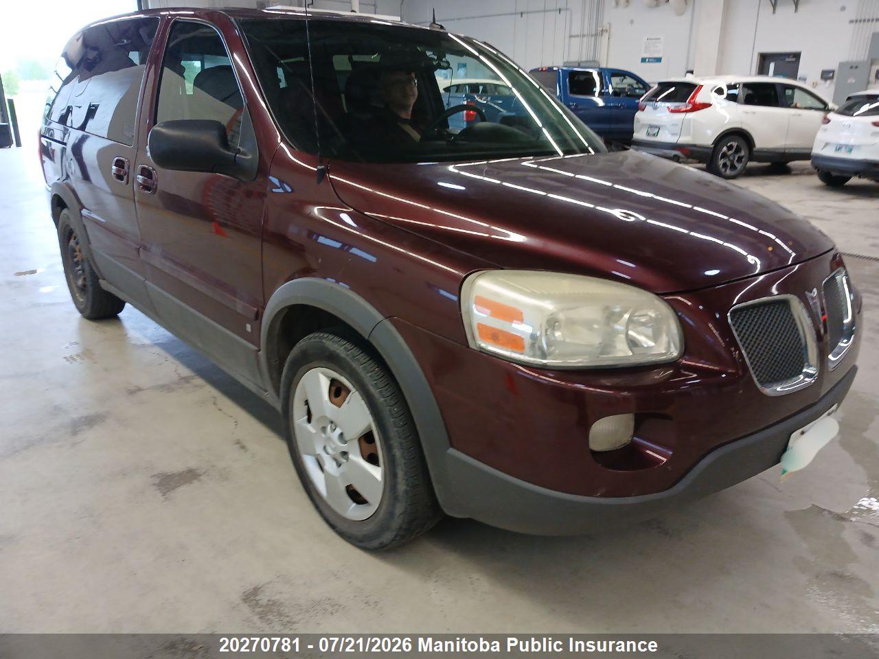 2009 PONTIAC MONTANA SV6 thumbnail 2