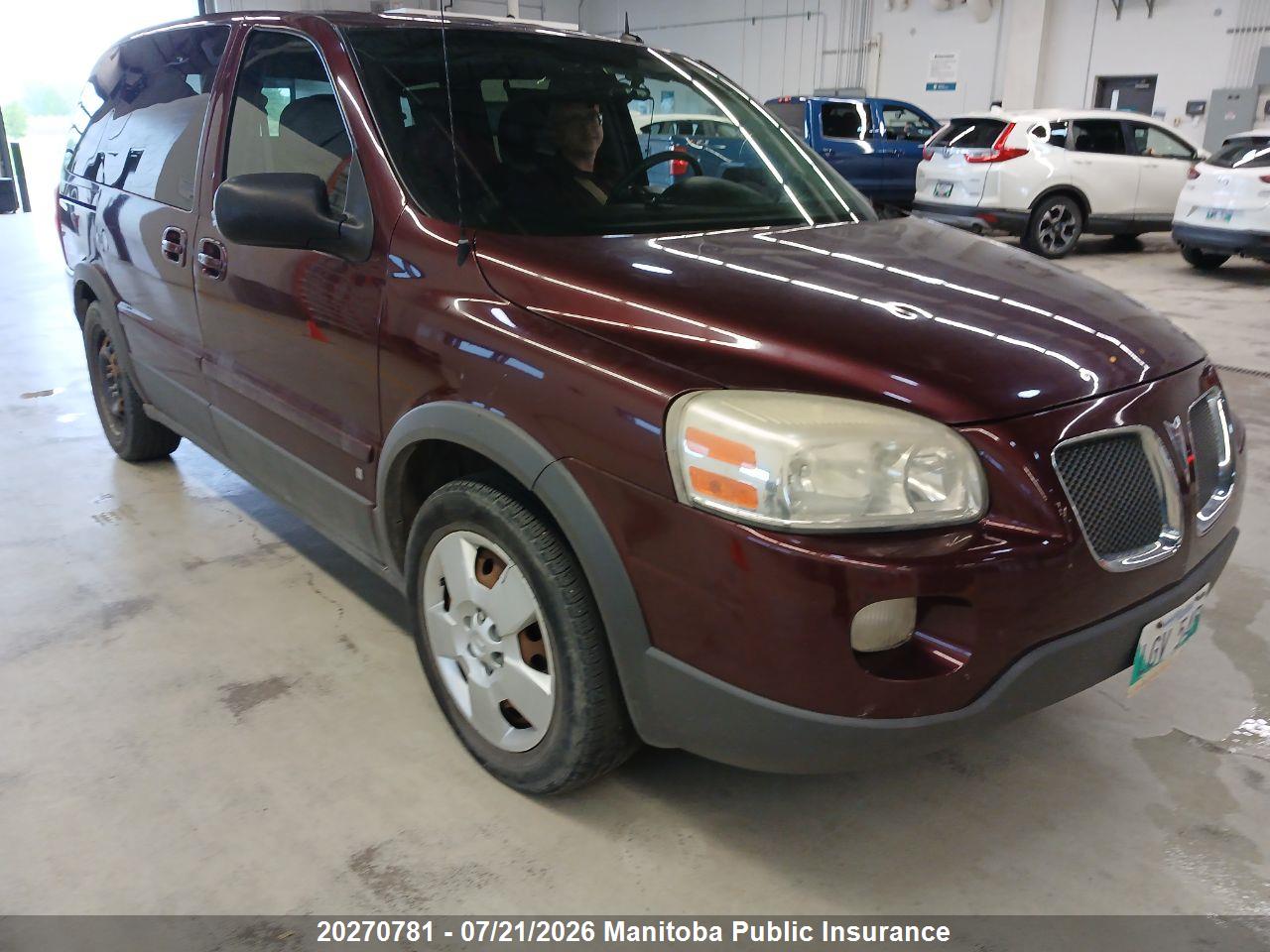 2009 PONTIAC MONTANA SV6 thumbnail 9