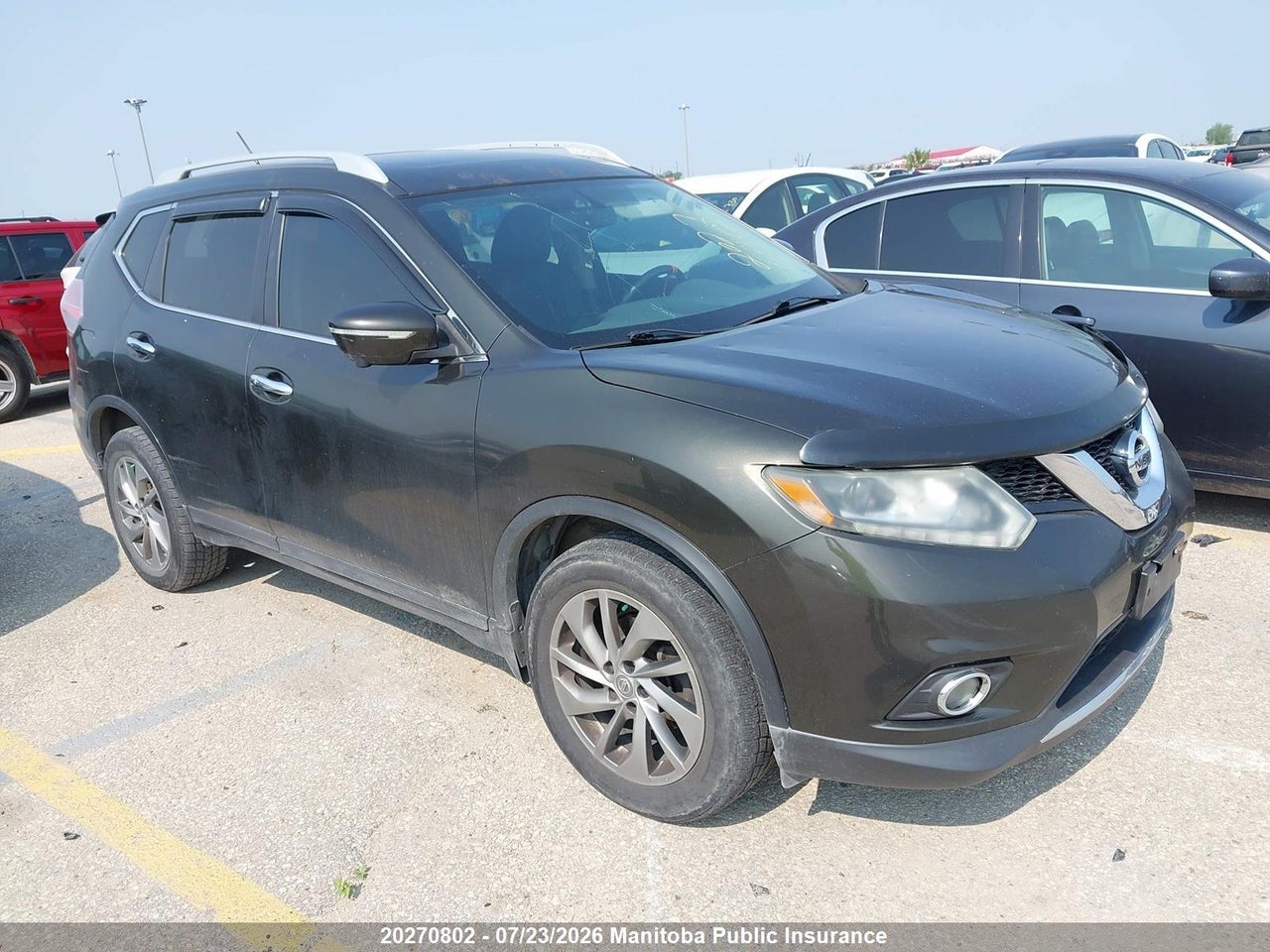 2015 NISSAN ROGUE SL thumbnail 2