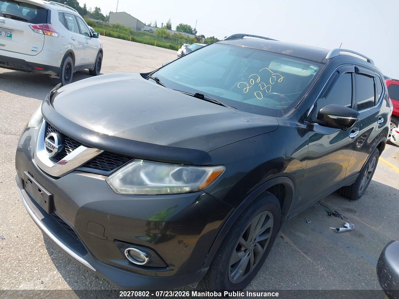 2015 NISSAN ROGUE SL thumbnail 3