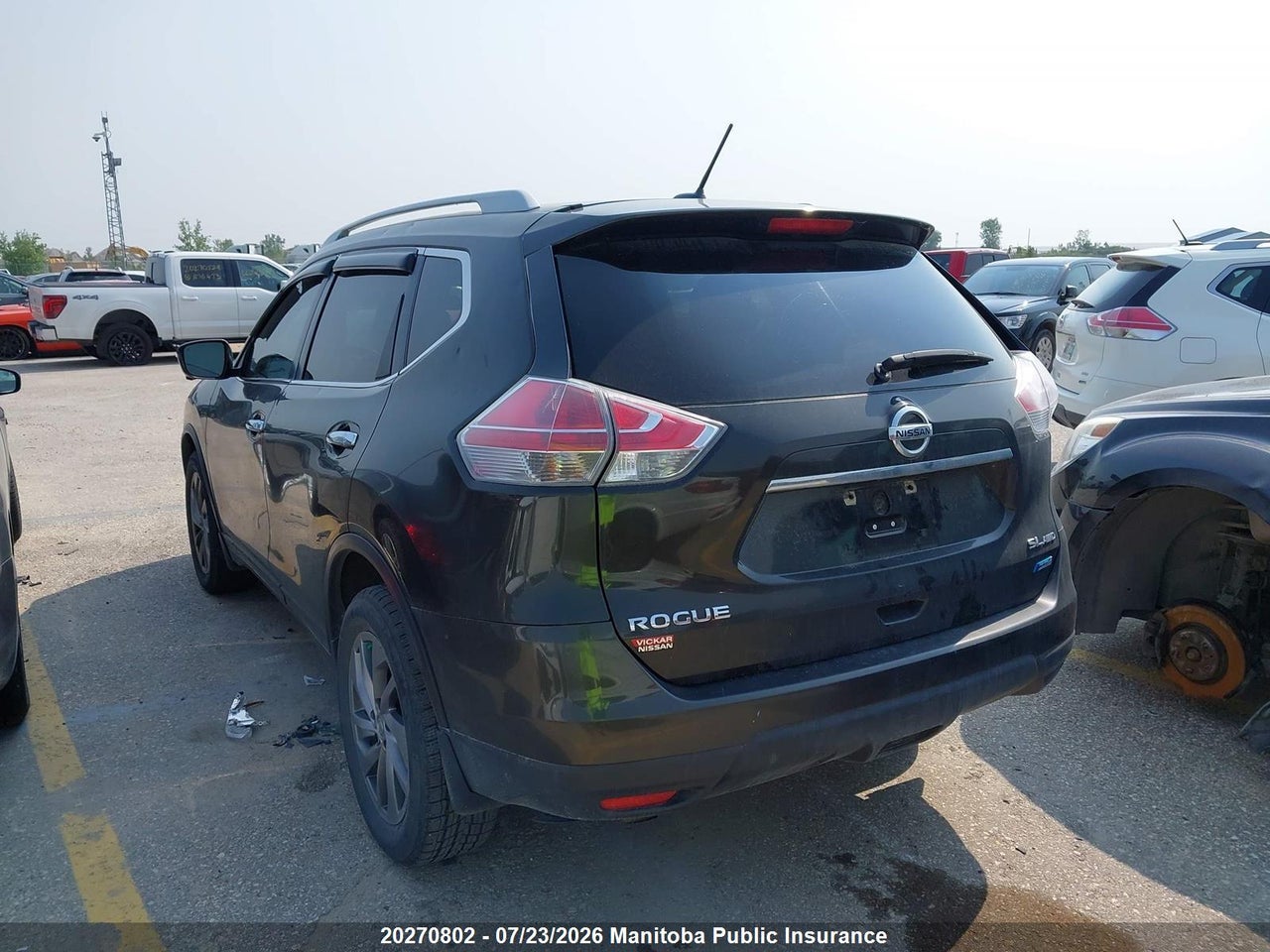 2015 NISSAN ROGUE SL thumbnail 4