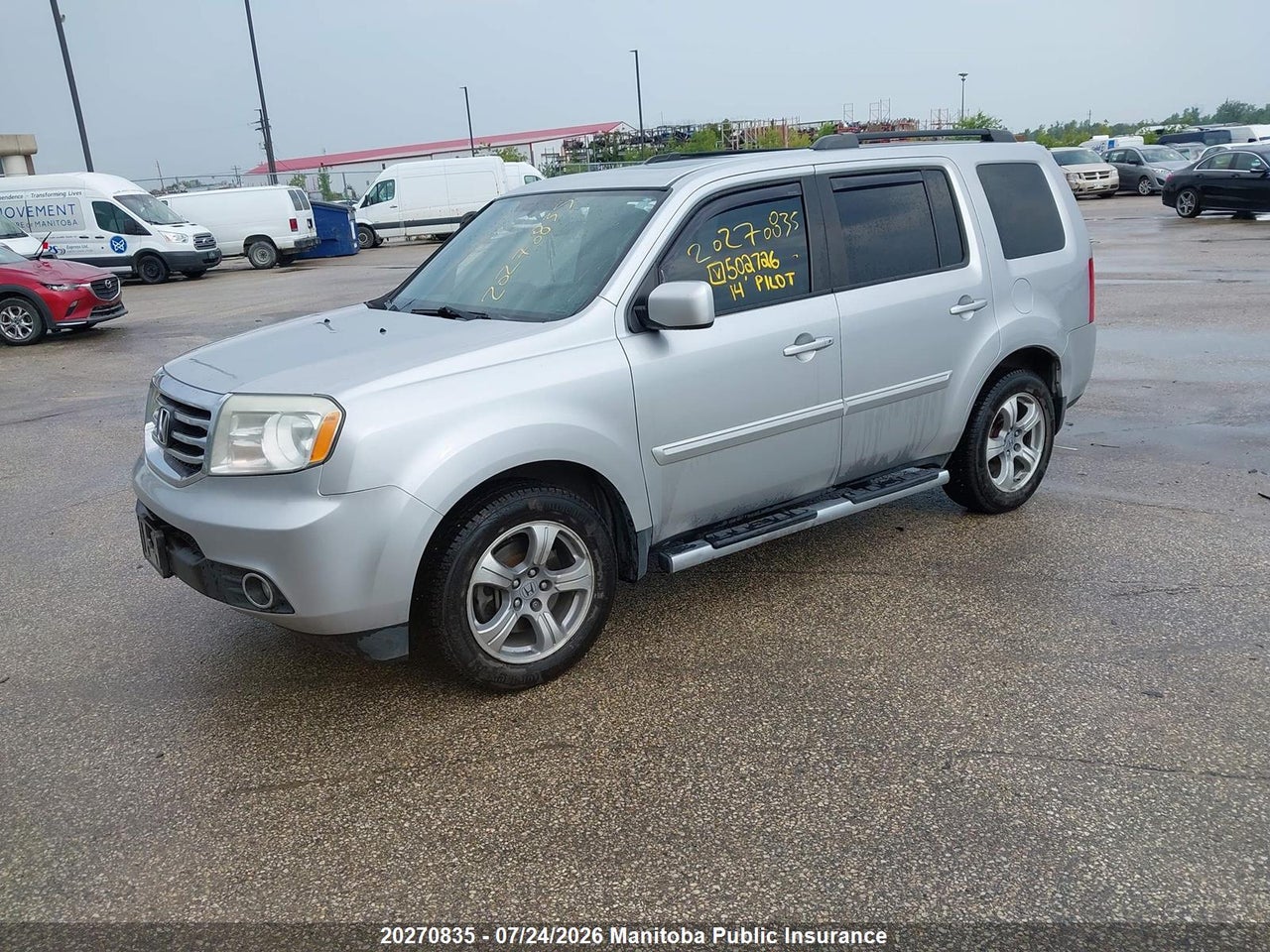 2014 HONDA PILOT EX-L thumbnail 3