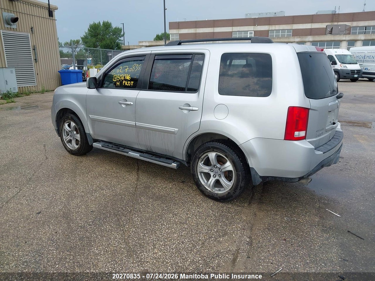 2014 HONDA PILOT EX-L thumbnail 4