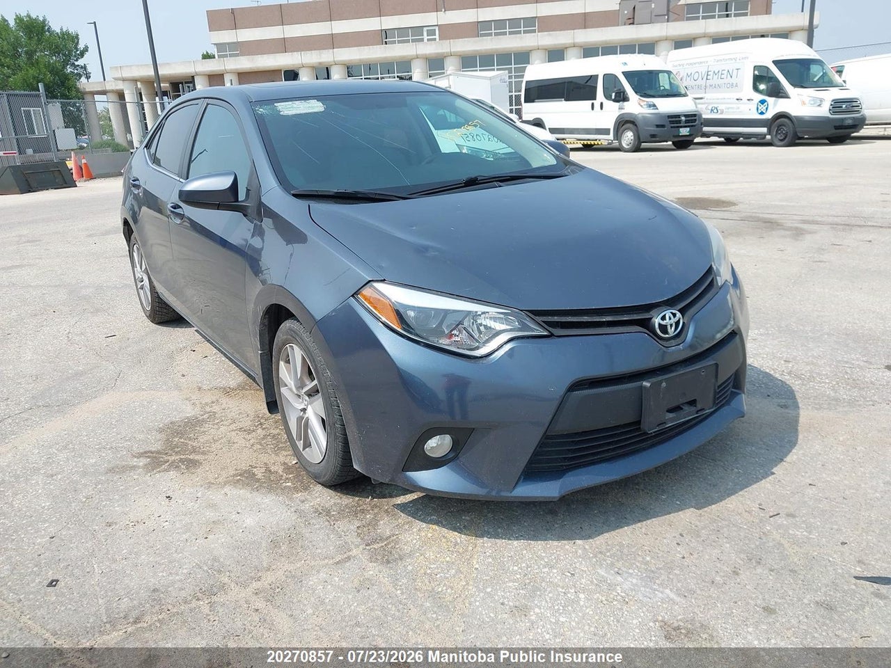 2014 TOYOTA COROLLA LE thumbnail 2
