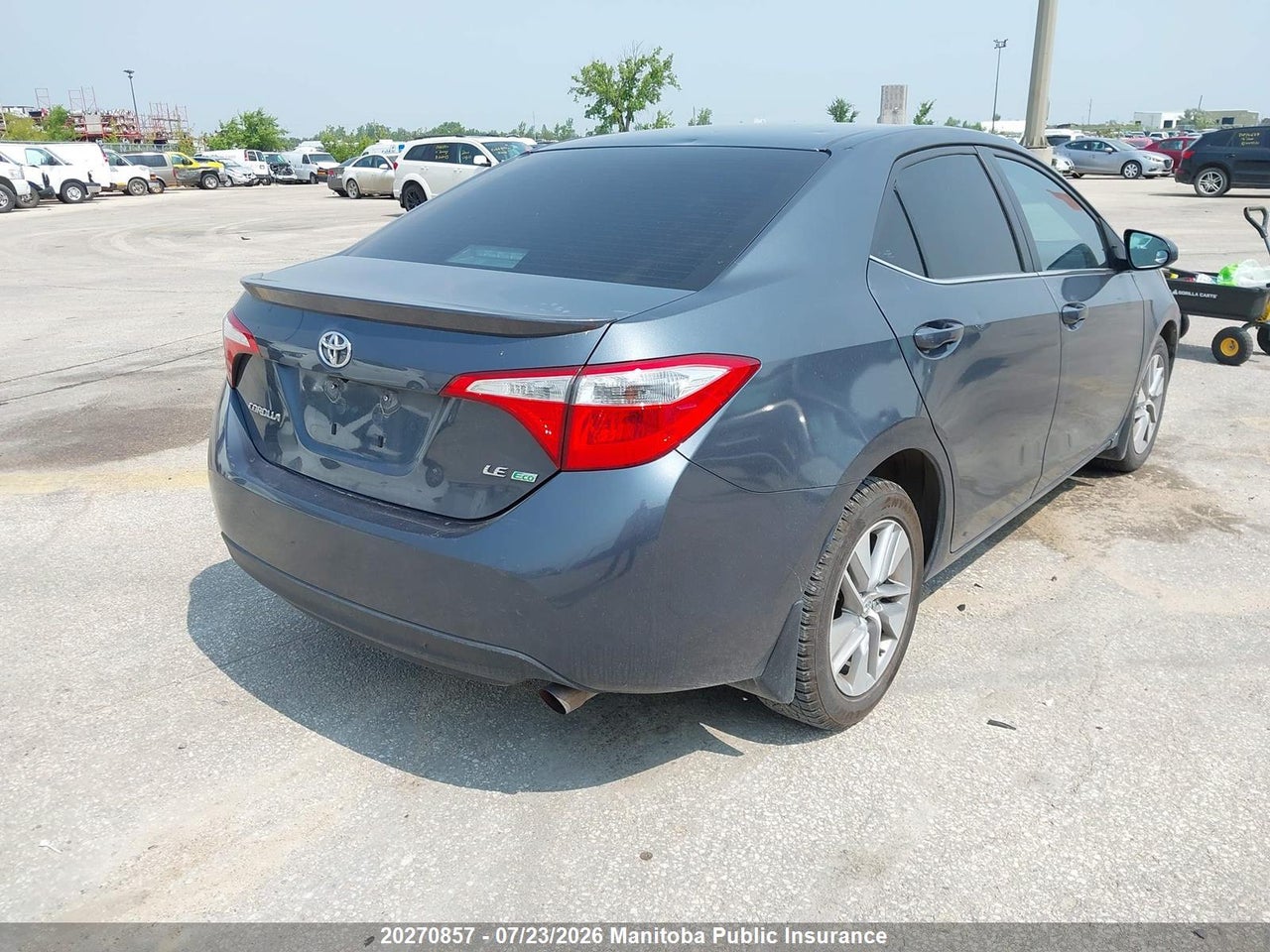 2014 TOYOTA COROLLA LE thumbnail 5