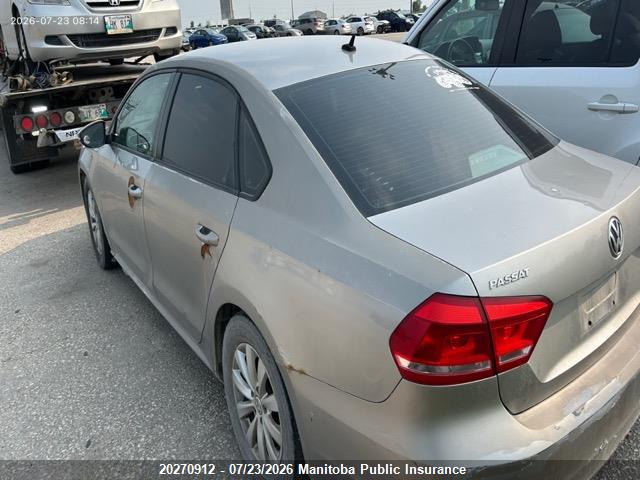2012 VOLKSWAGEN PASSAT 2.5  thumbnail 4