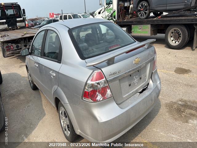 2009 CHEVROLET AVEO LT thumbnail 4