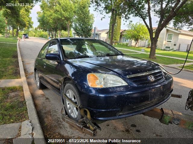 2002 HONDA CIVIC LX thumbnail 2