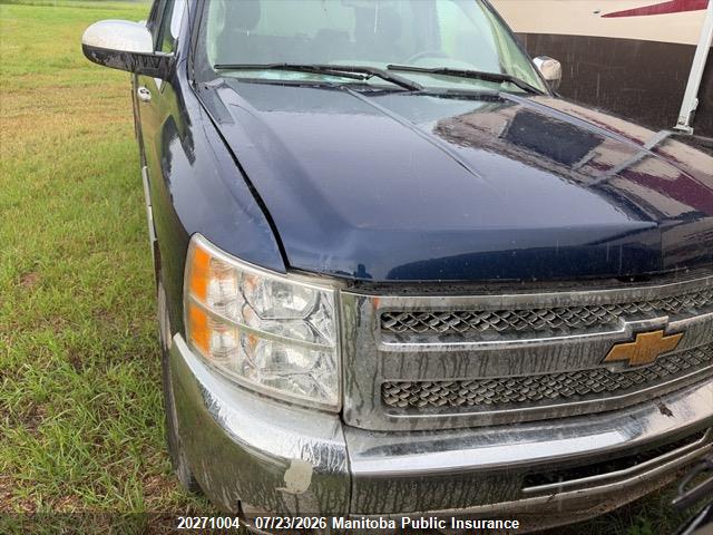 2012 CHEVROLET SILVERADO 1500 LT CREW CAB thumbnail 3