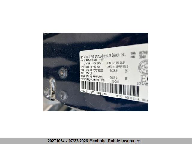 2007 DODGE RAM 1500 SLT QUAD CAB  thumbnail 9