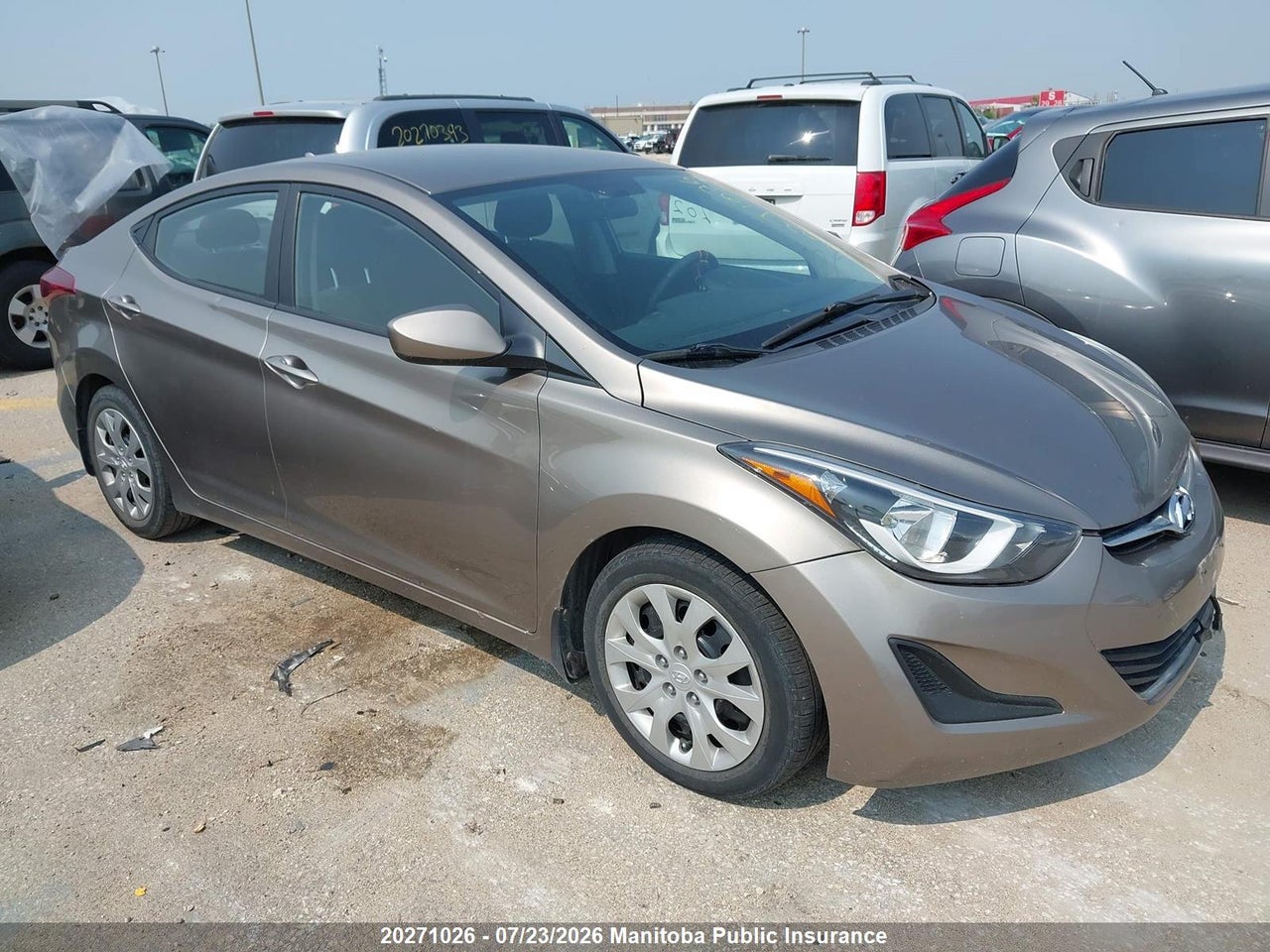 2015 HYUNDAI ELANTRA GL thumbnail 2