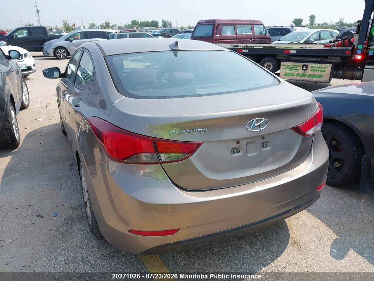 2015 HYUNDAI ELANTRA GL thumbnail 4