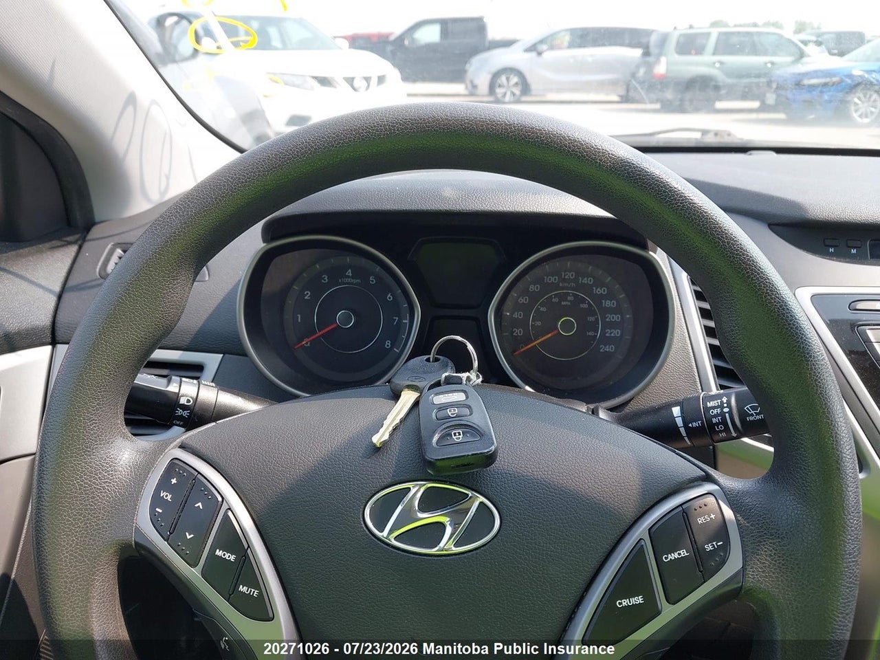 2015 HYUNDAI ELANTRA GL thumbnail 8