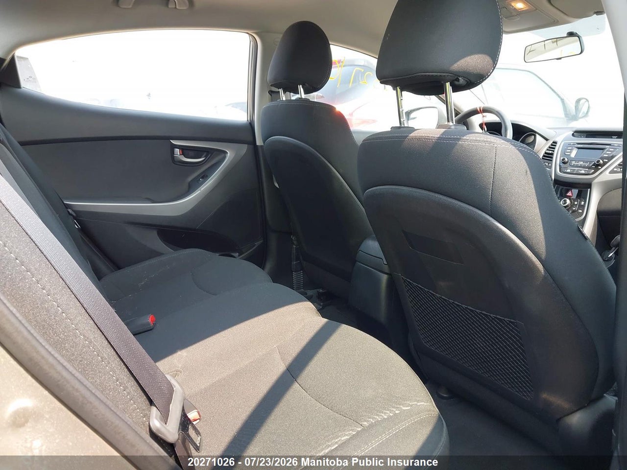 2015 HYUNDAI ELANTRA GL thumbnail 9