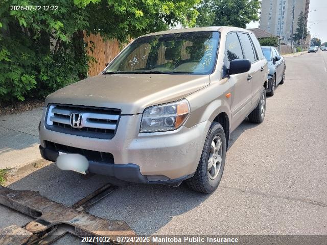 2006 HONDA PILOT LX thumbnail 3