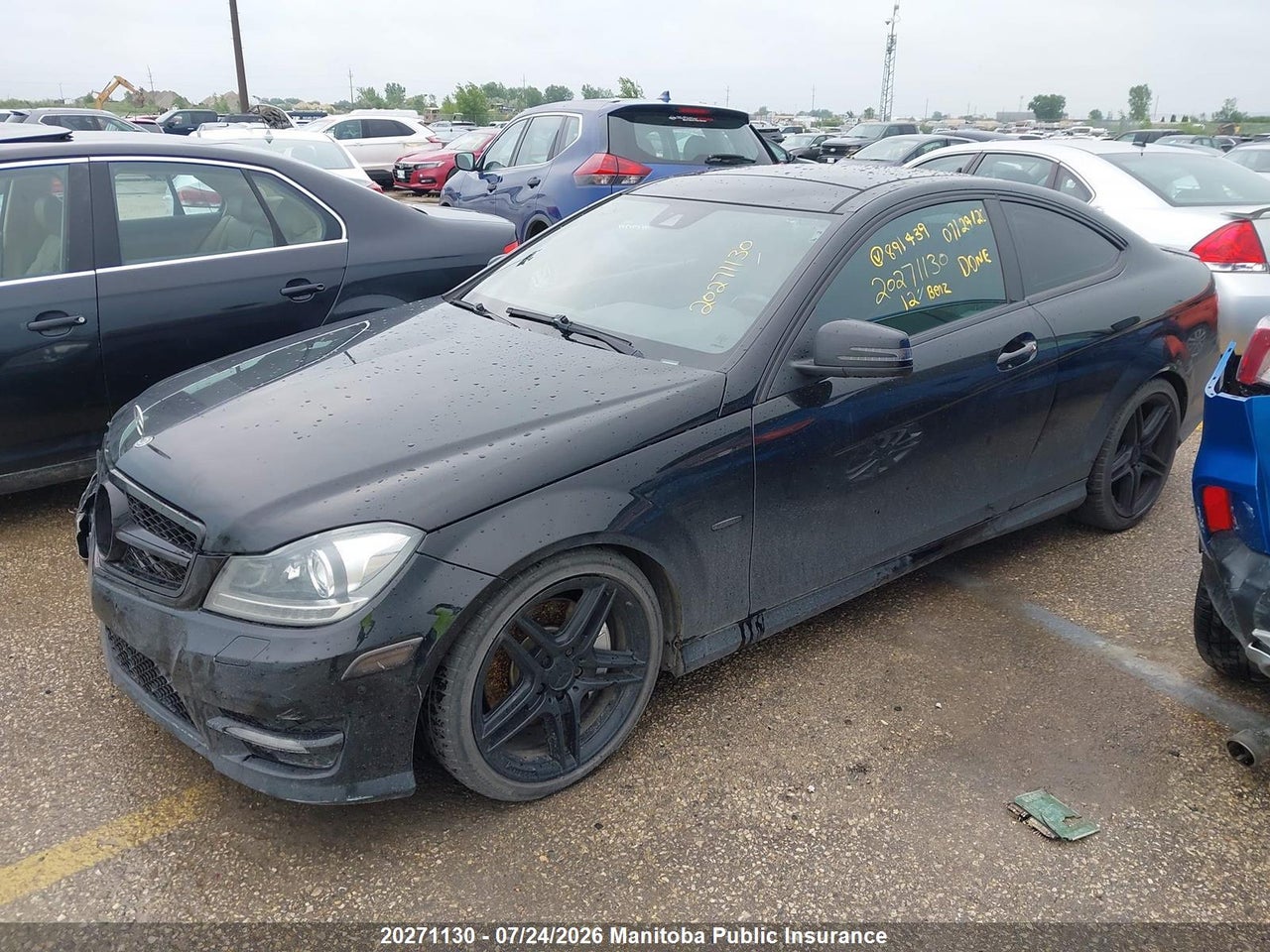 2012 MERCEDES BENZ C350 4MATIC  thumbnail 3