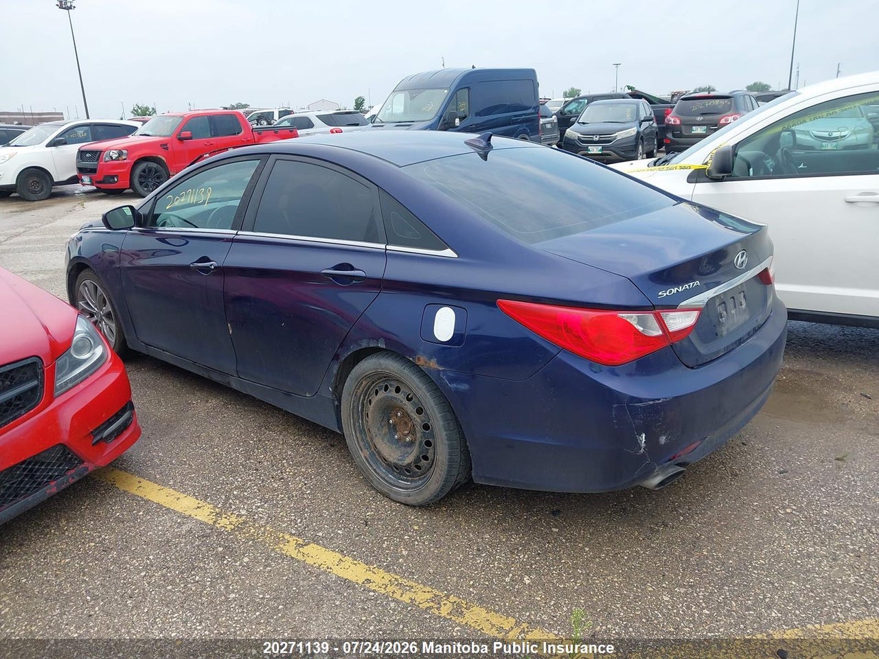 2013 HYUNDAI SONATA SE thumbnail 4