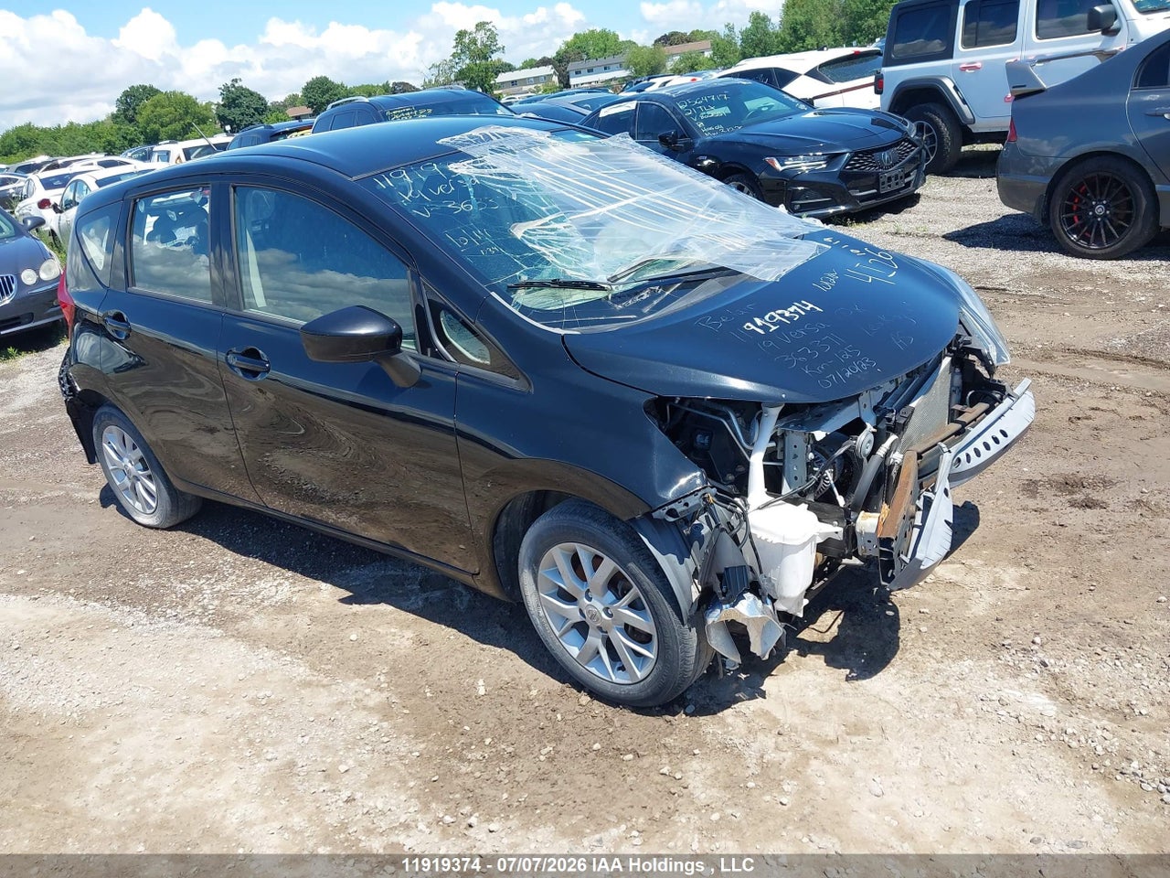 2019 NISSAN VERSA NOTE S/SR/SV thumbnail 2