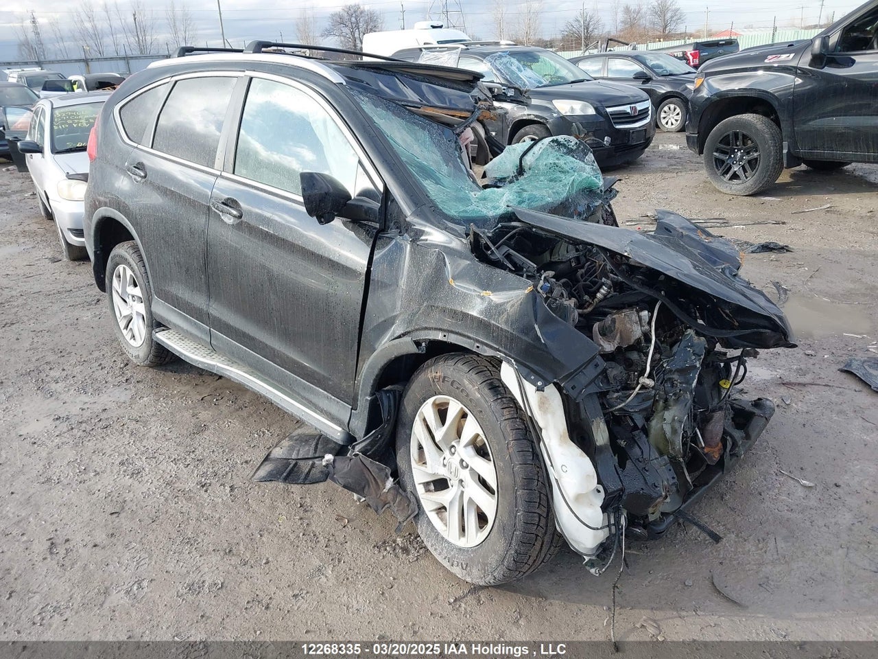 2015 HONDA CR-V EX-L thumbnail 2